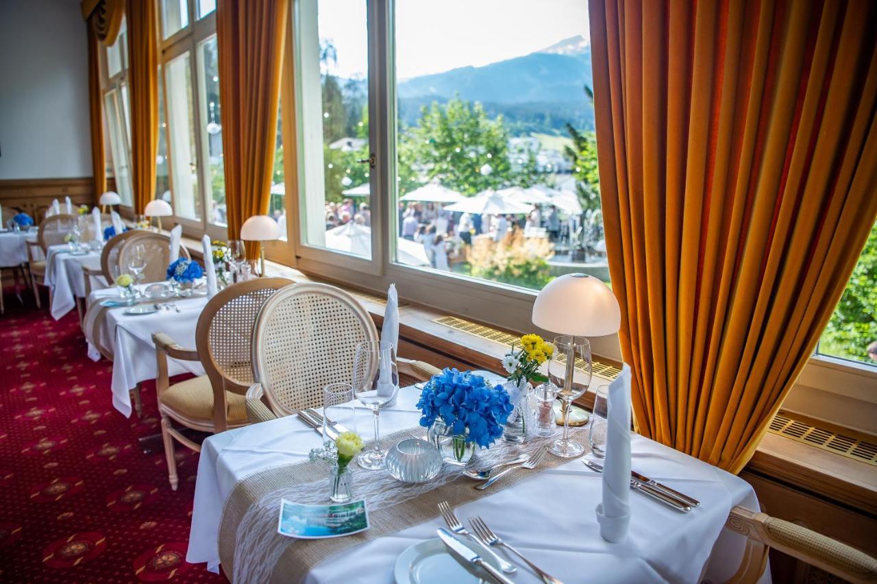 Romantik Hotel Schweizerhof & Spa Flims Exteriör bild