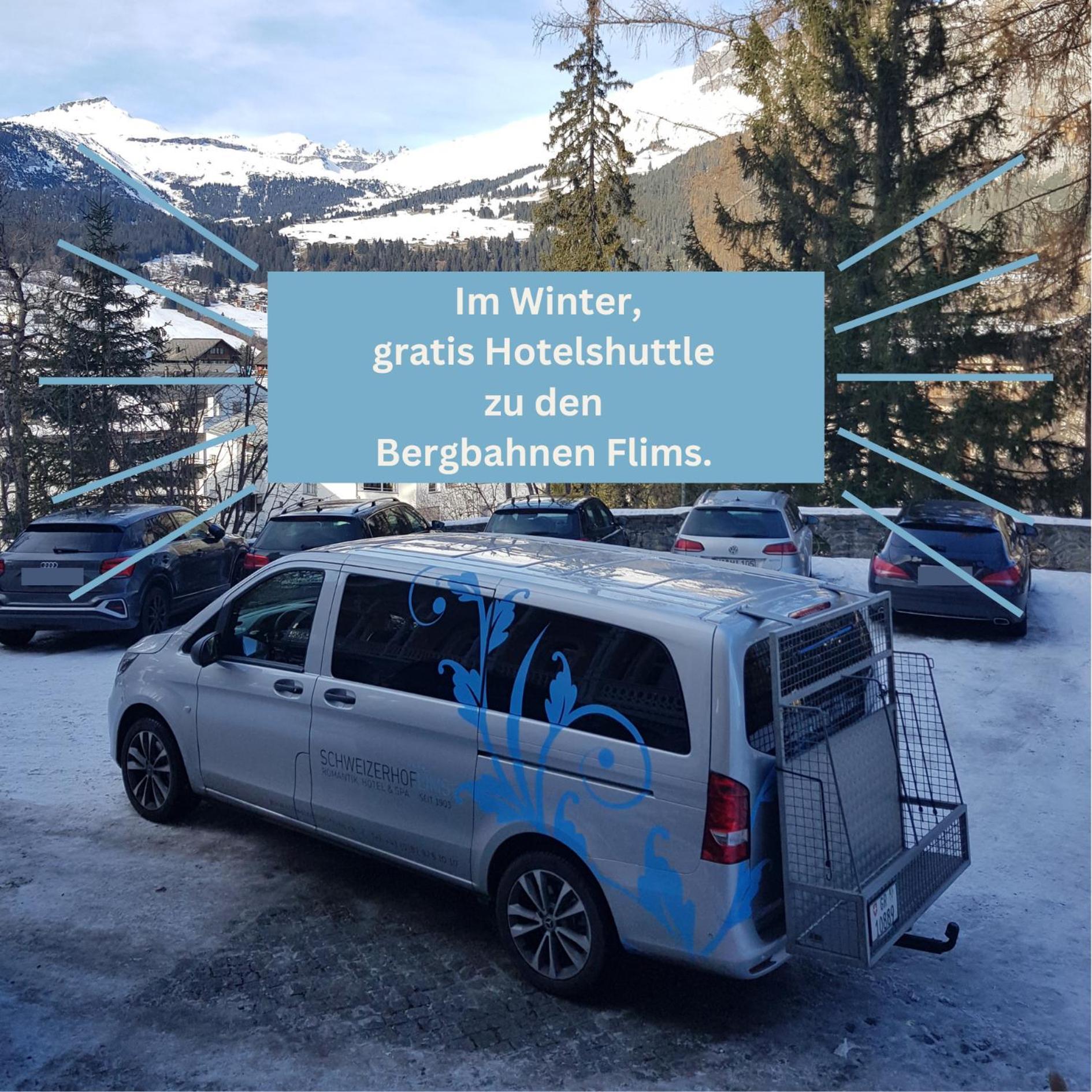 Romantik Hotel Schweizerhof & Spa Flims Exteriör bild